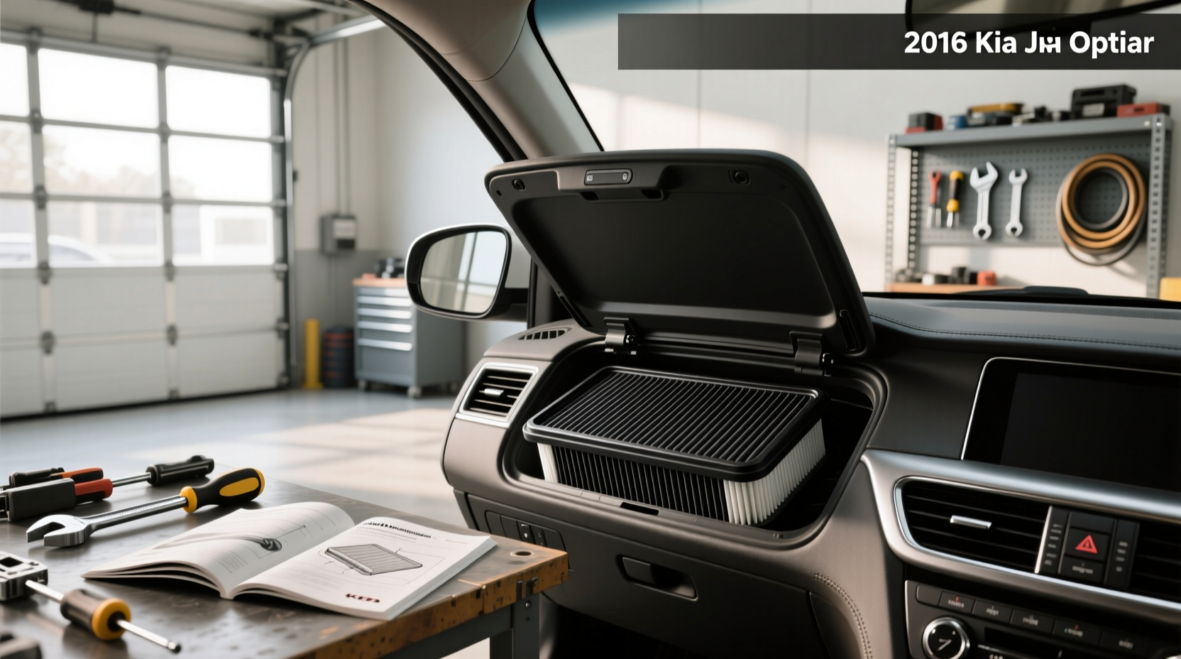 How to Replace the Cabin Air Filter on a 2016 Kia Optima