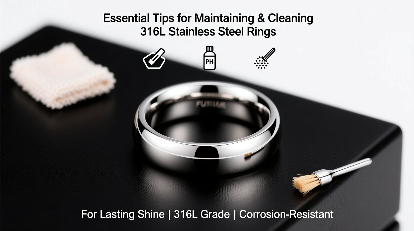 essential tips for maintaining and cleaning 316l stainless steel rings for lasting shine