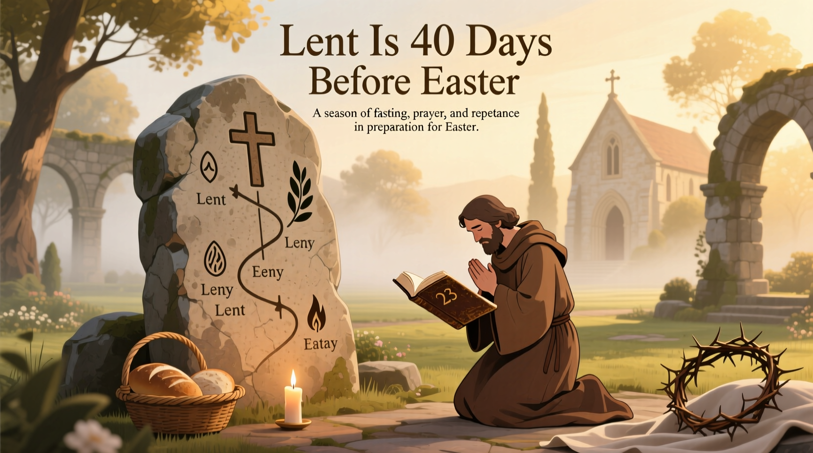 is lent 40 days before easter