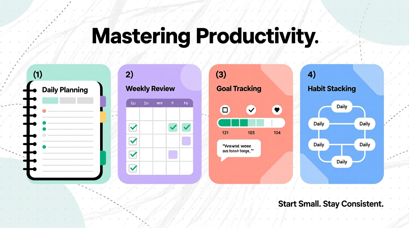mastering productivity a step by step guide to using journals for effective time and goal management