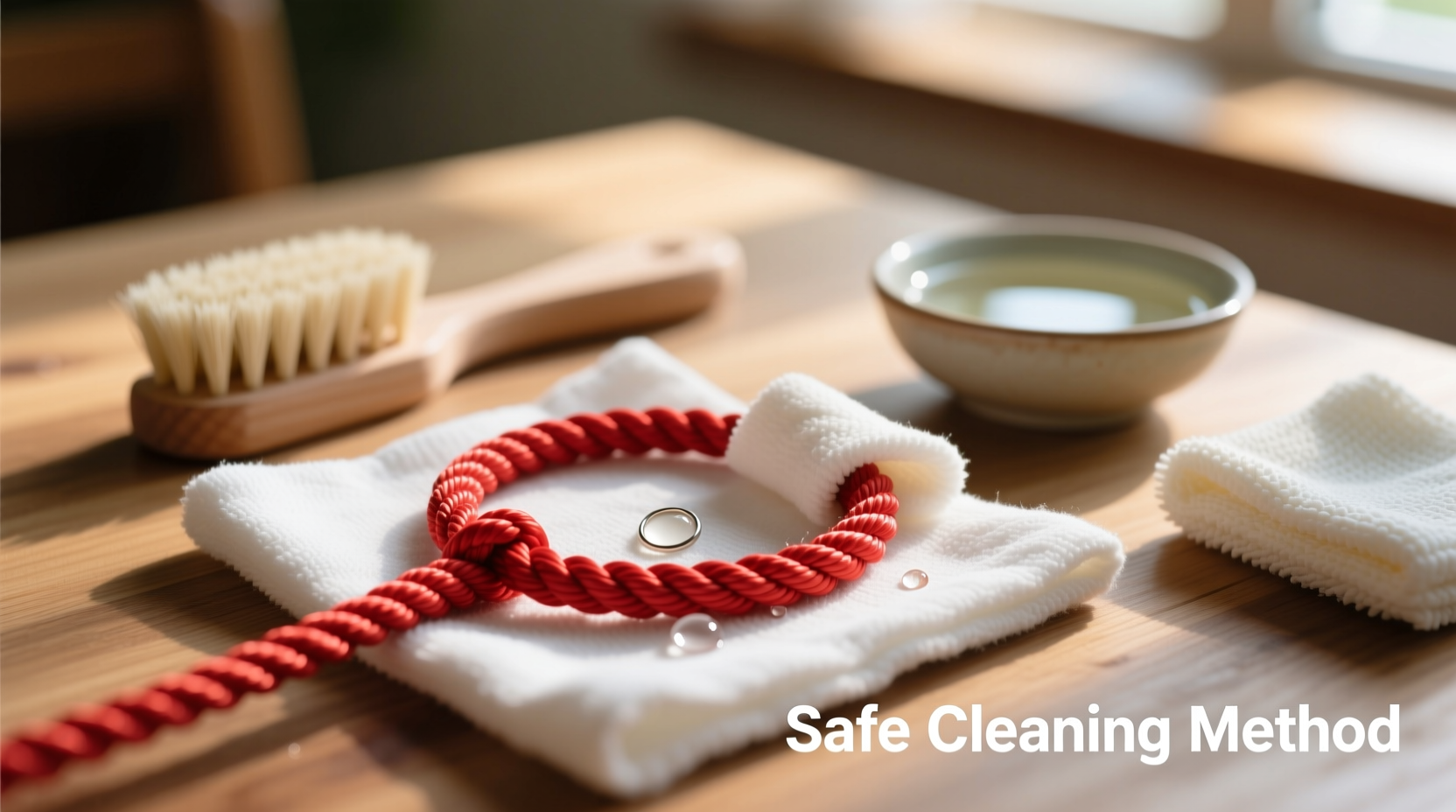 safe and effective methods to clean your red rope ring without damage