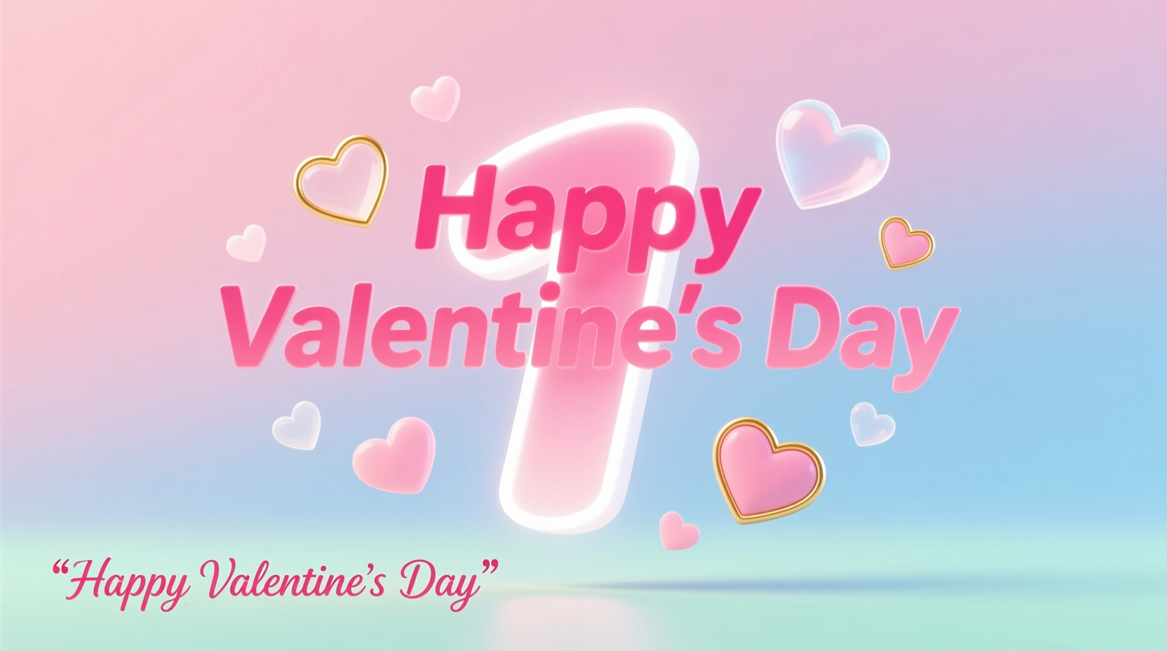how many words are in happy valentines day