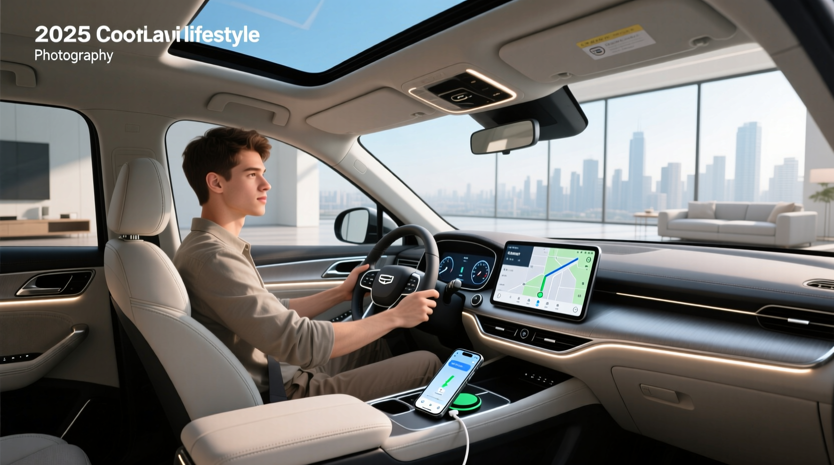 2025 geely coolray interior features details