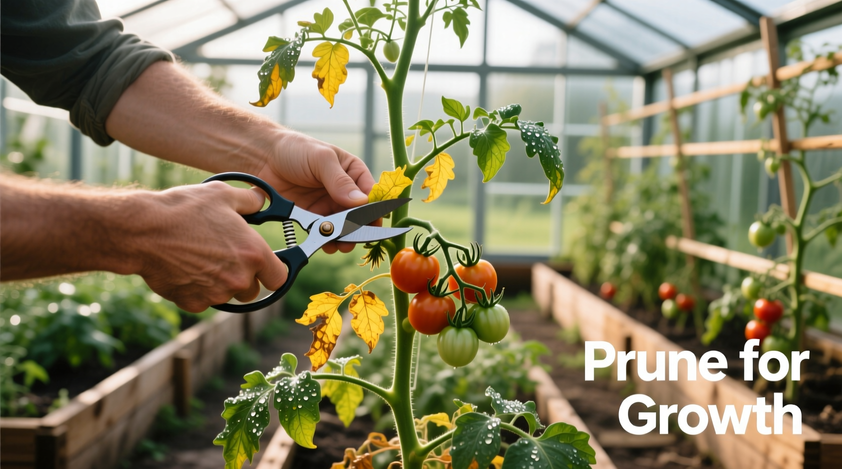Trimming Tomato Plants: Boost Yield 30% with Expert Techniques
