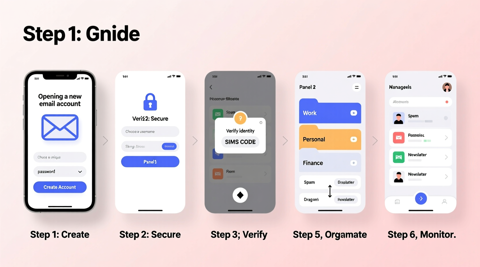 step by step guide to creating and managing multiple email accounts easily