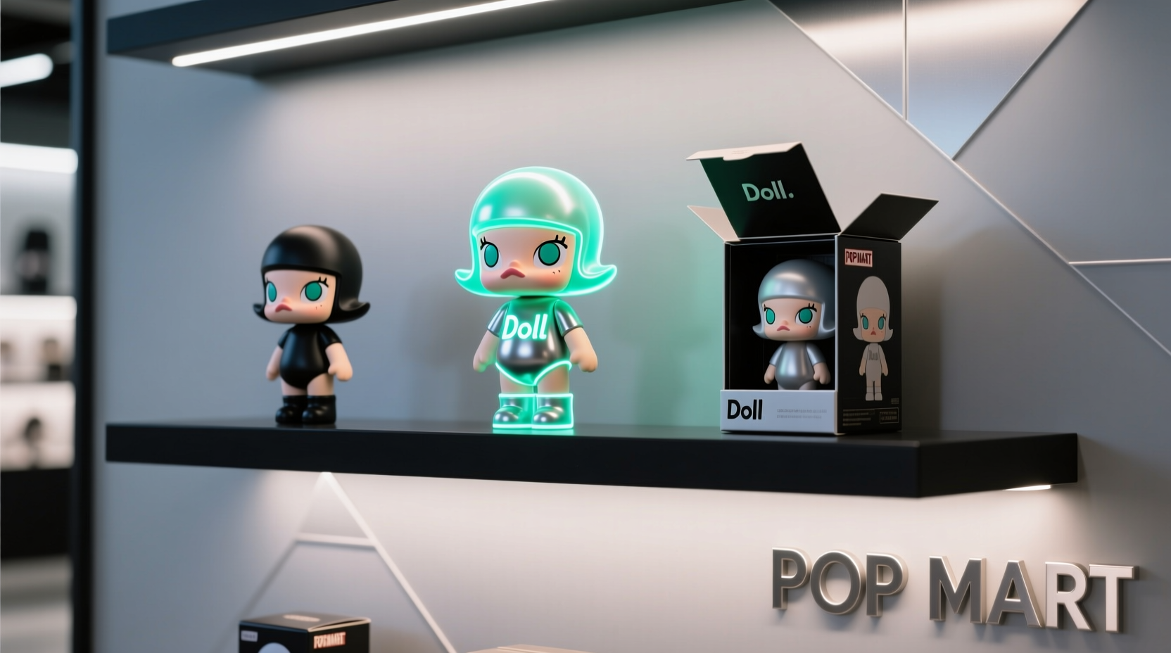 how to display popmart figures