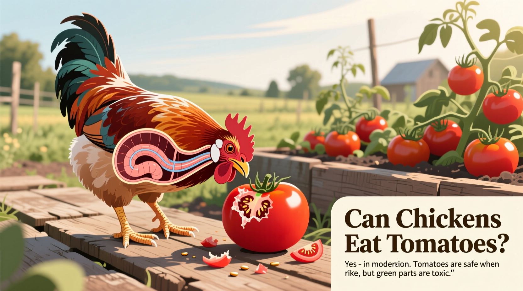 Can Chickens Eat Tomatoes? Safety Guide for Poultry Owners
