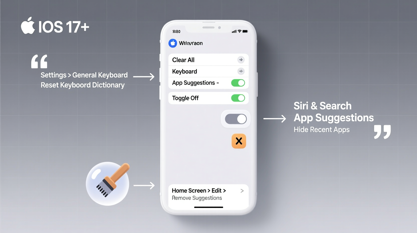 effective ways to clear and manage suggestions on your iphone for a cleaner experience