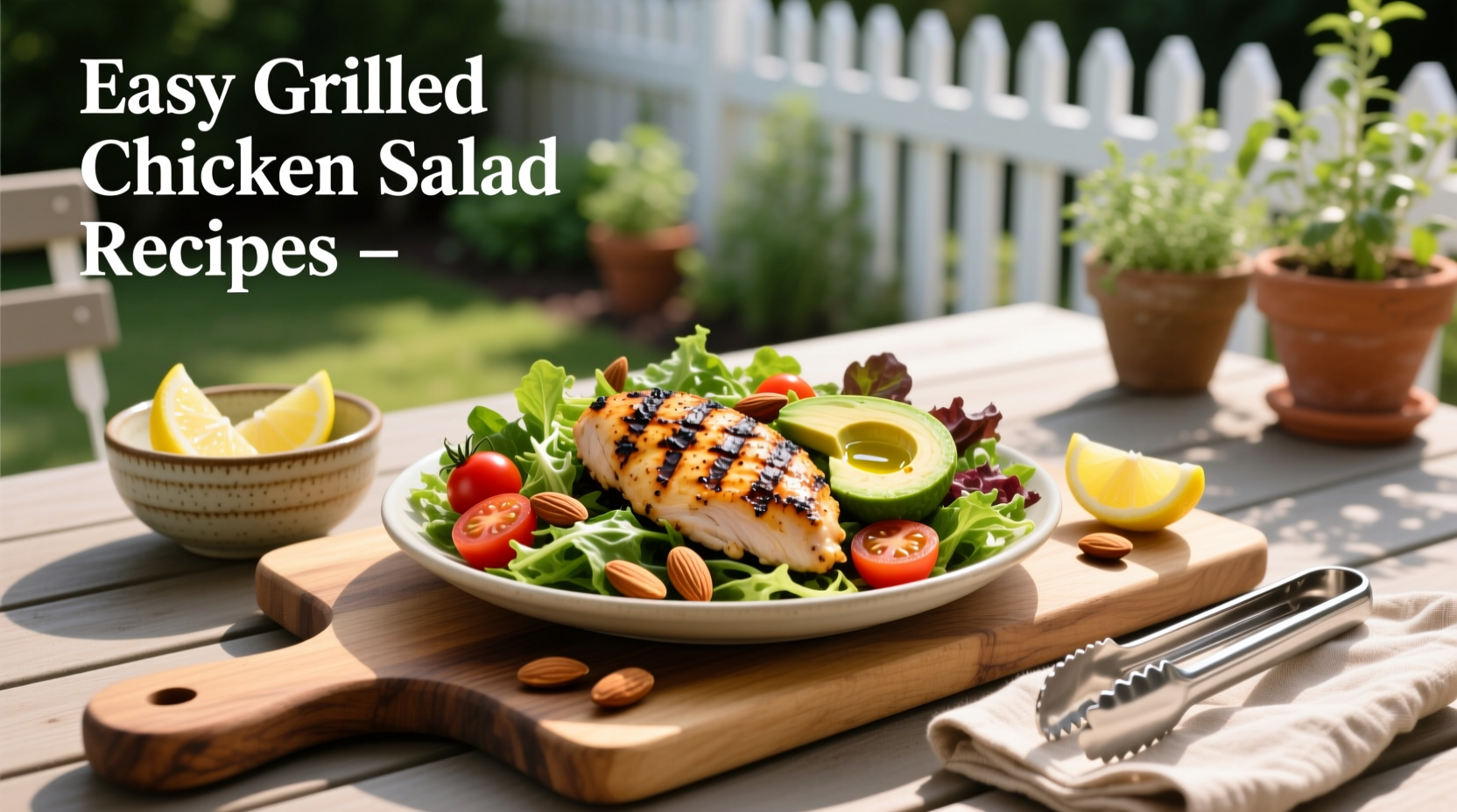 easy grilled chicken salad recipes simple, balanced reliable