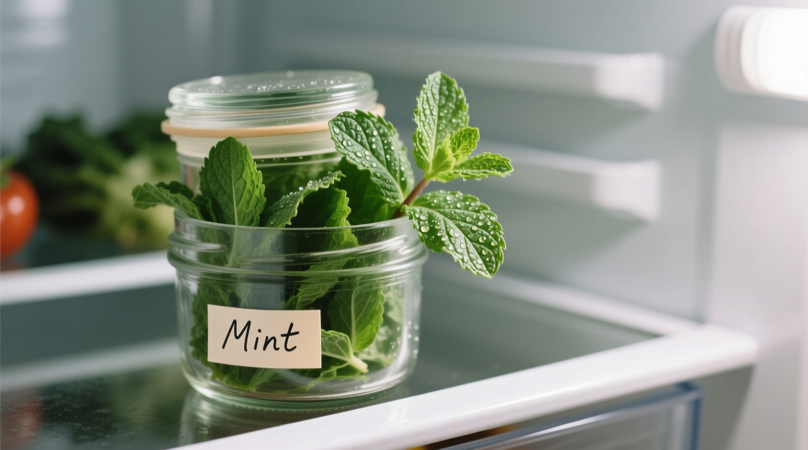 how to keep mint leaves fresh in fridge