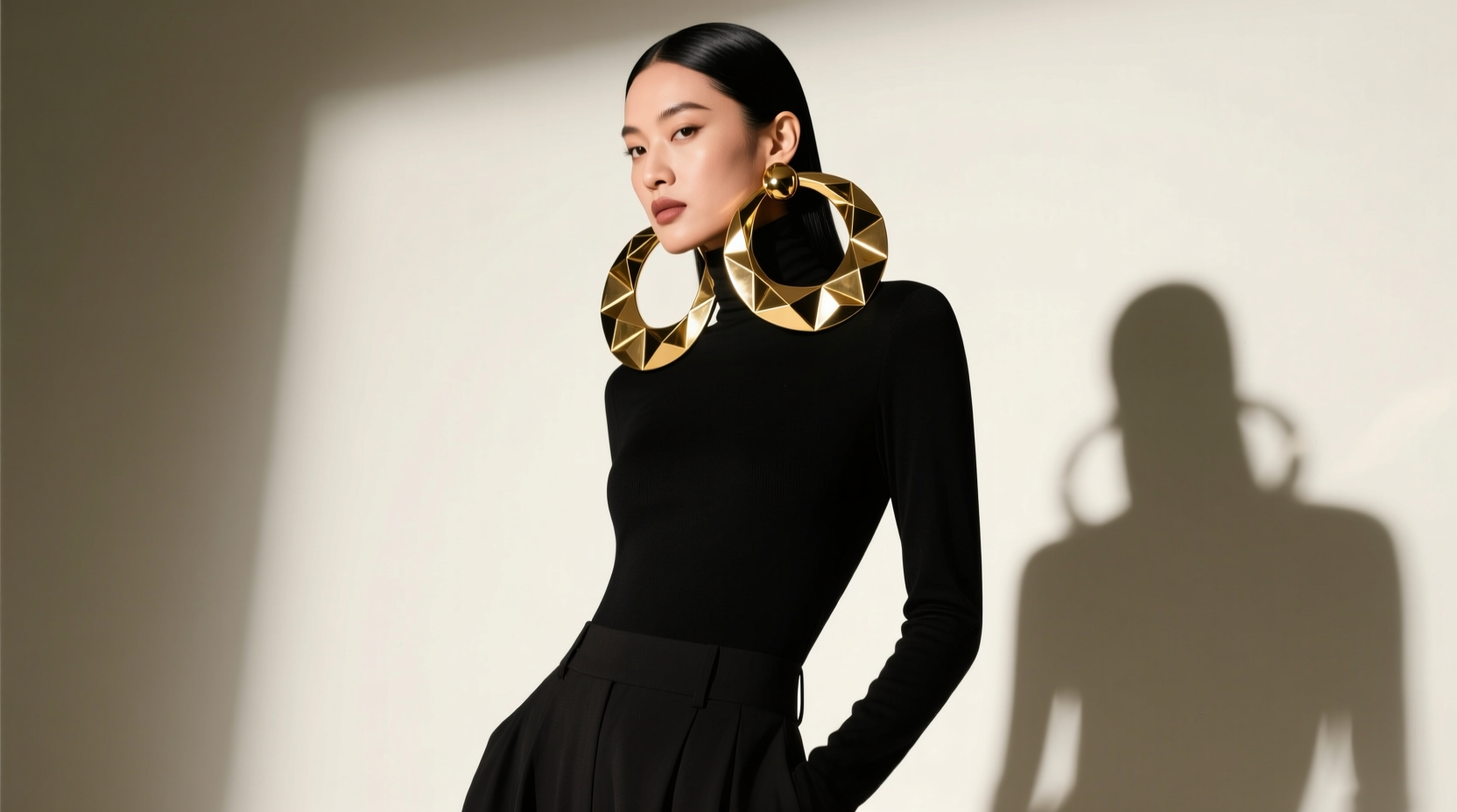 styling tips to make a bold statement with large circle earrings