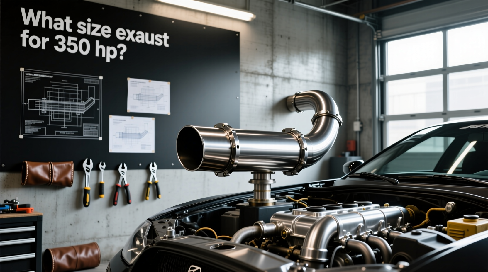 How to Choose Exhaust Pipe Size for 350 HP: 7 Inch Guide