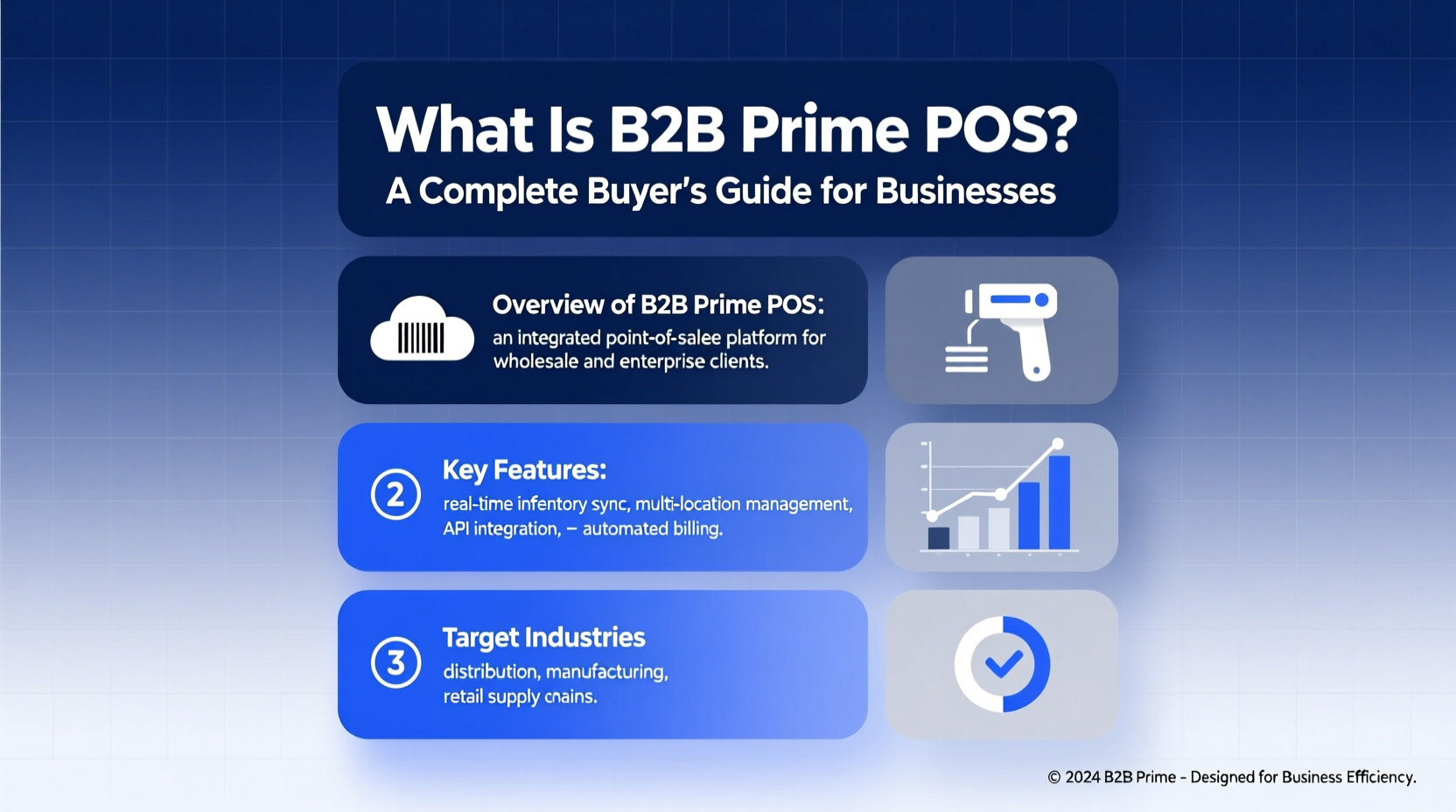 what is b2b prime pos