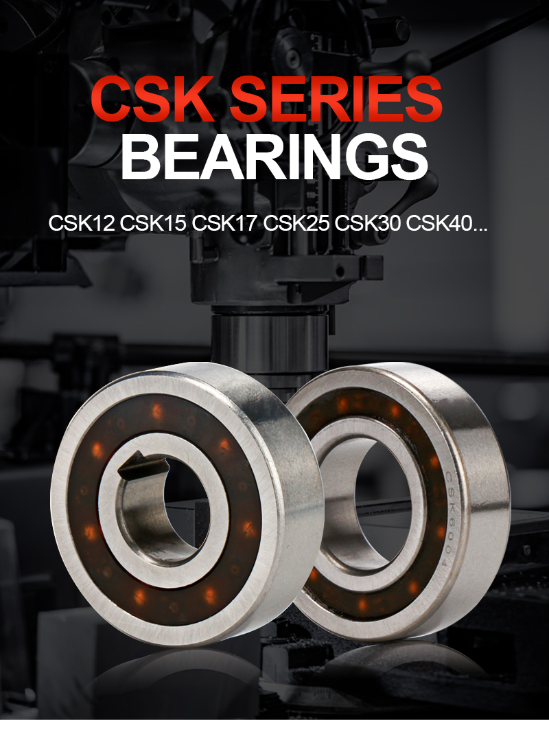 Gcr15 single Dual Keyway One way clutch bearing B203 B204 B205 B206 B207 B208 210 E/EK