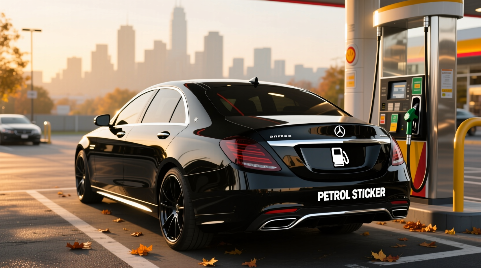 How to Choose the Right Petrol Sticker for a Black Car