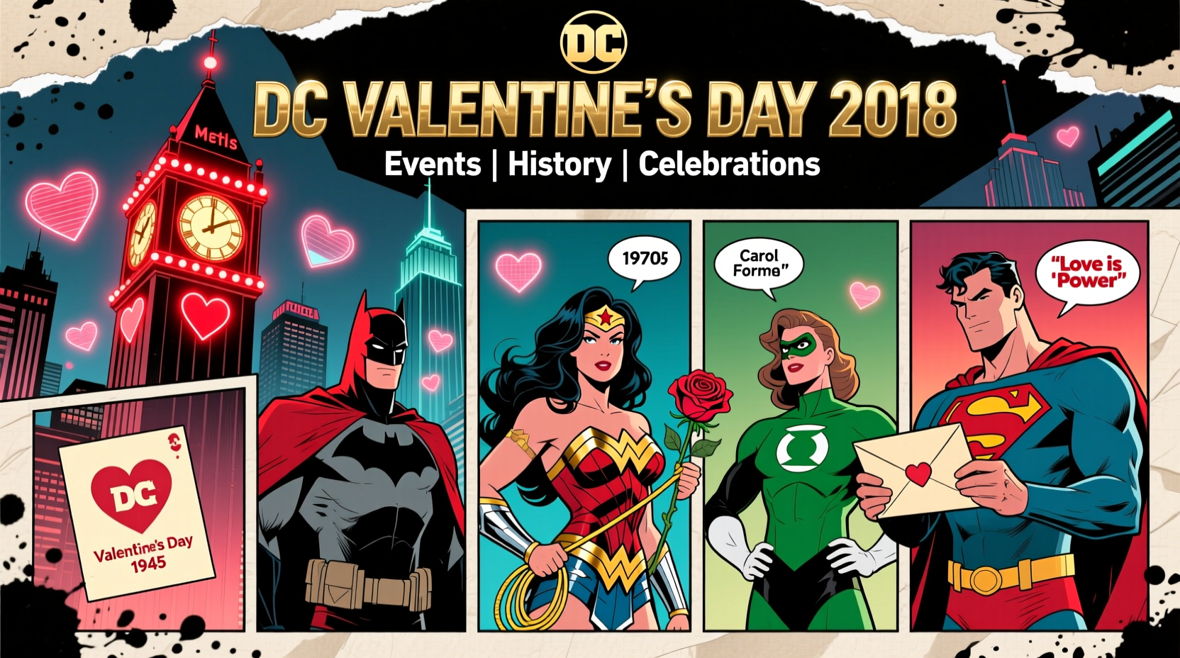 a very dc valentines day 2018