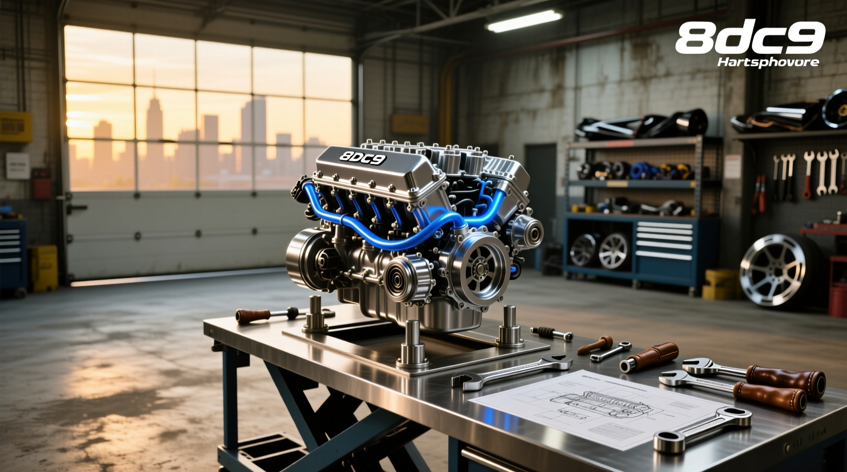 8dc9 engine horsepower explained