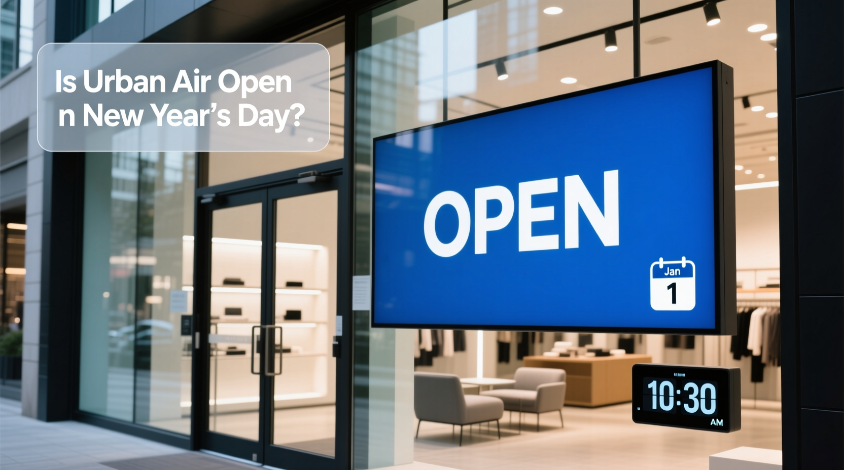 is urban air open on new years day