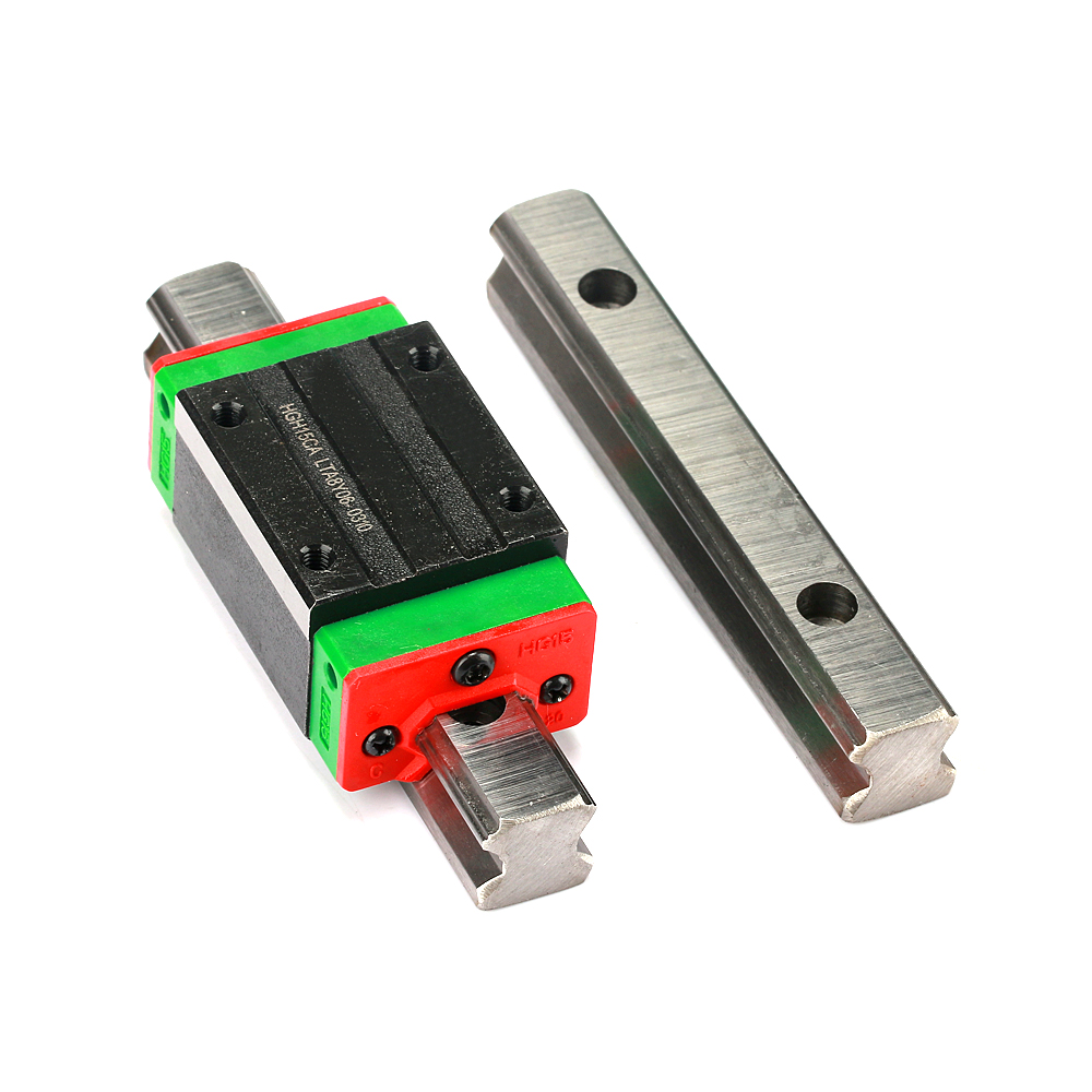 15mm width square linear guide rails HGR with flange block Slider bearings HGR15 HGW15CC HGH15CA