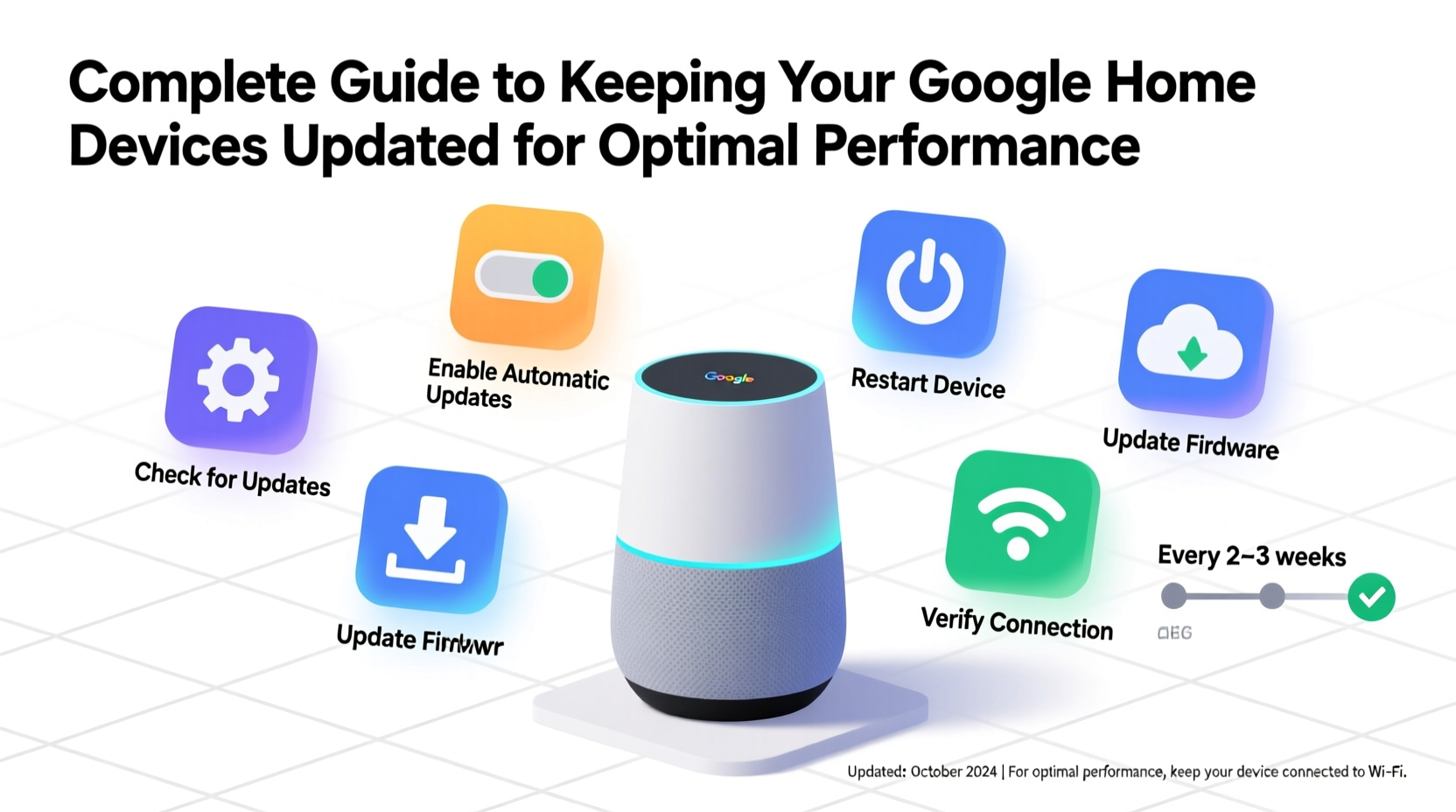 complete guide to keeping your google home devices updated for optimal performance