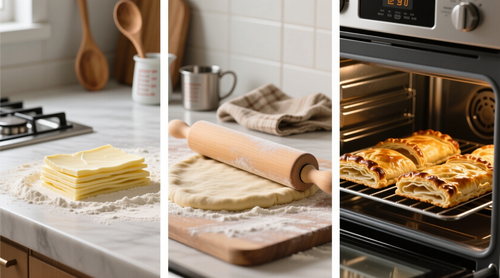 how to make easy blitz puff pastry