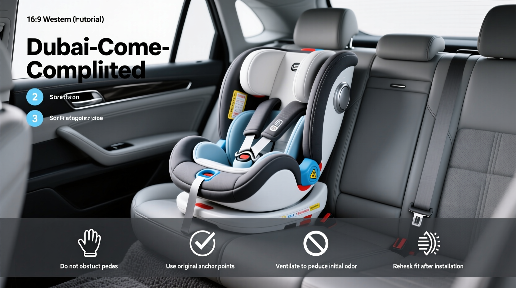 dubai child car seat law