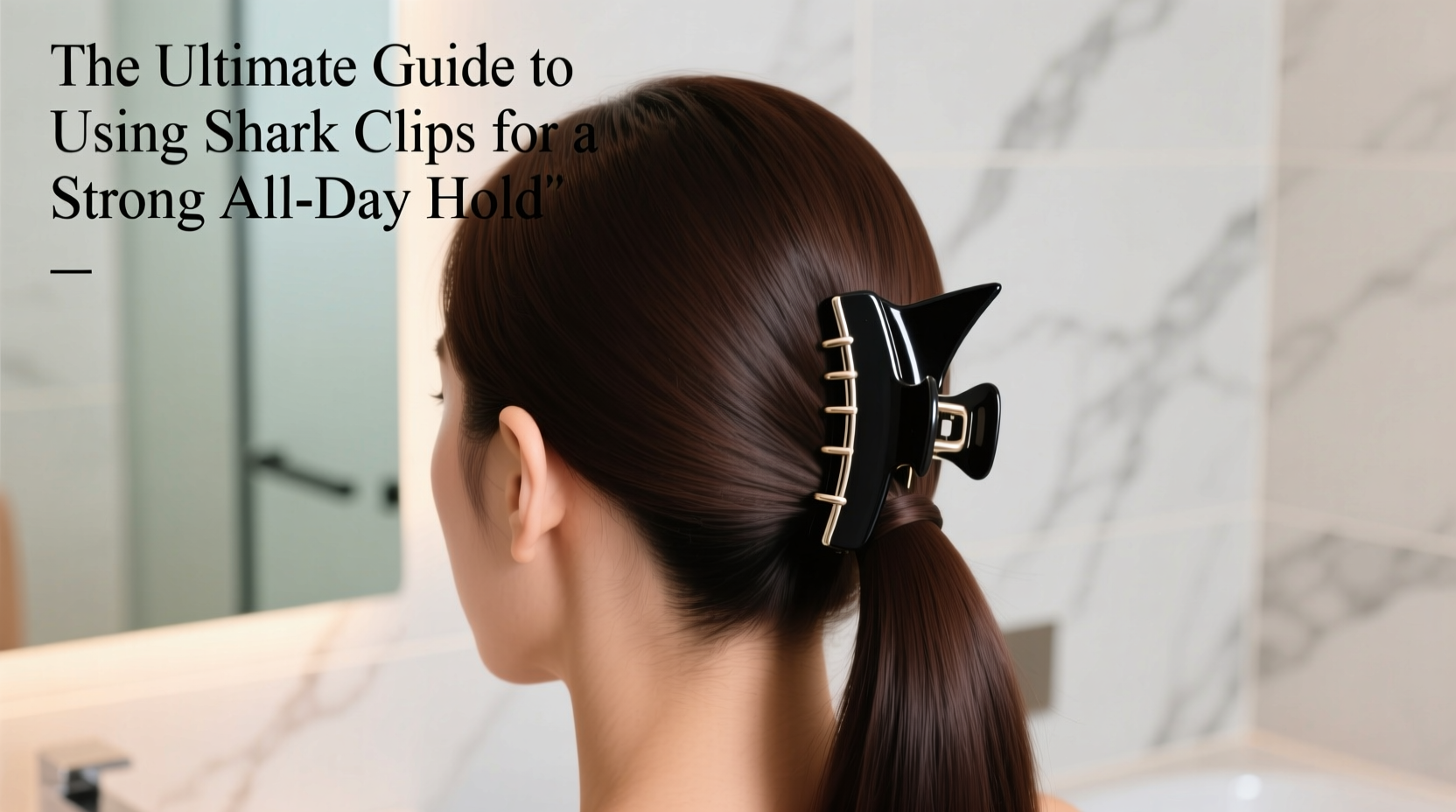 the ultimate guide to using shark clips for a strong all day hair hold