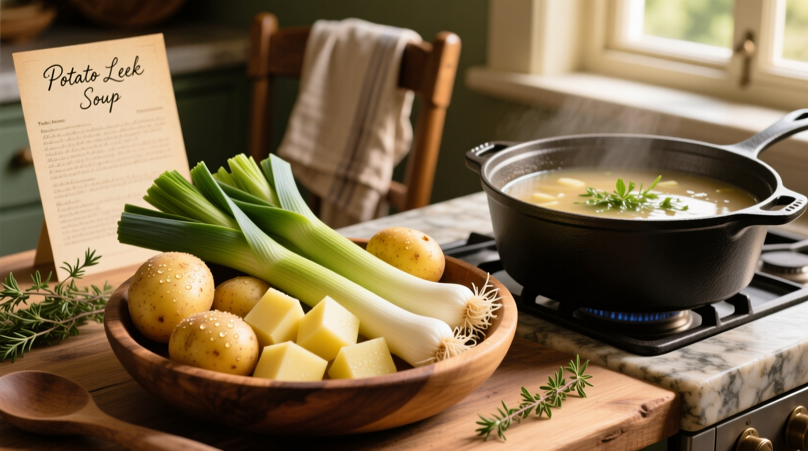 best potatoes for potato leek soup