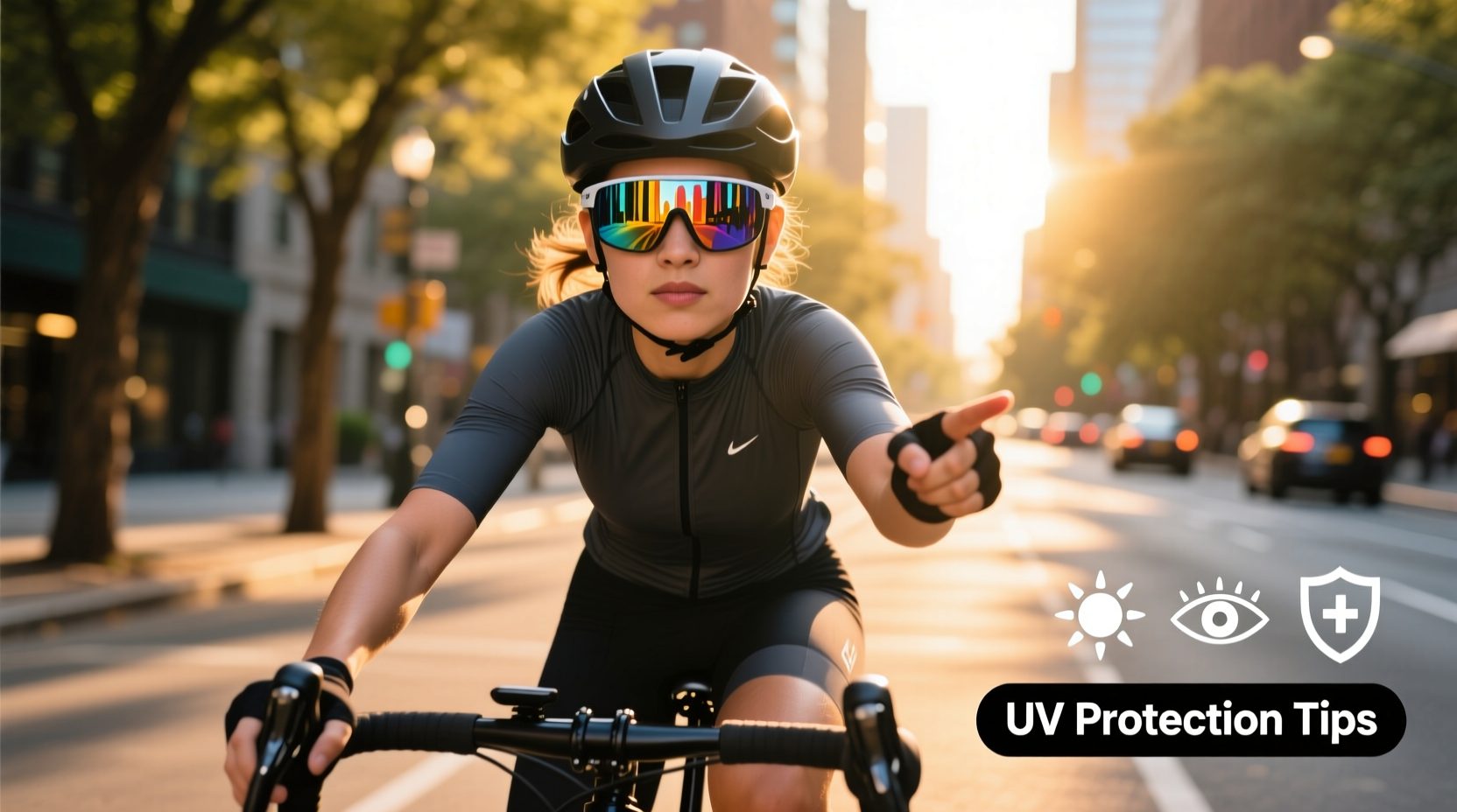 essential tips for protecting your eyes while cycling using uv glasses
