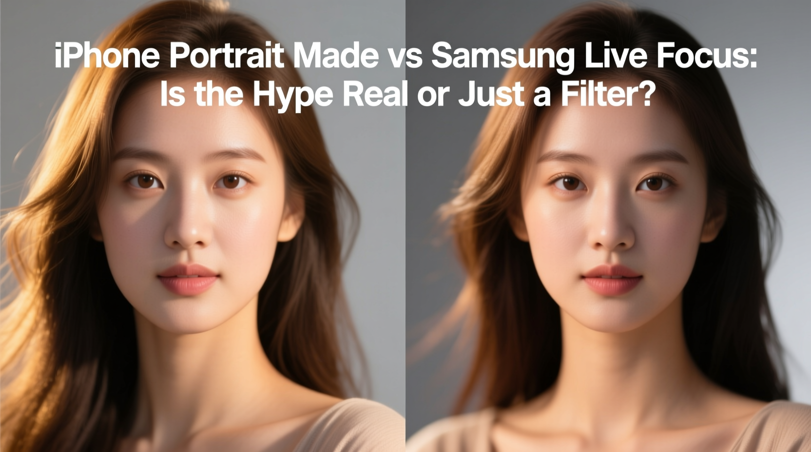 iphone portrait mode vs samsung live focus is the hype real or is it just a filter