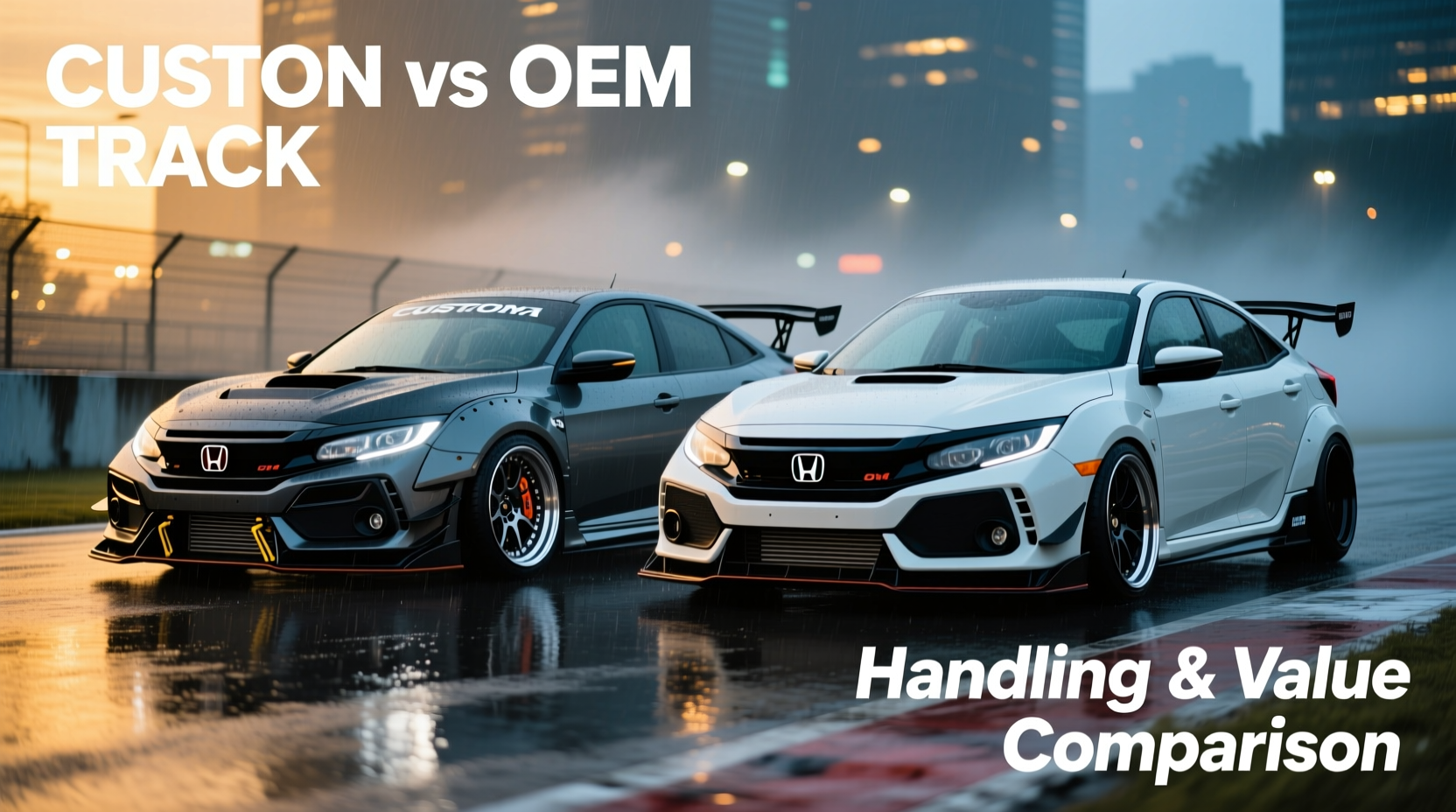 civic custom vs oem track