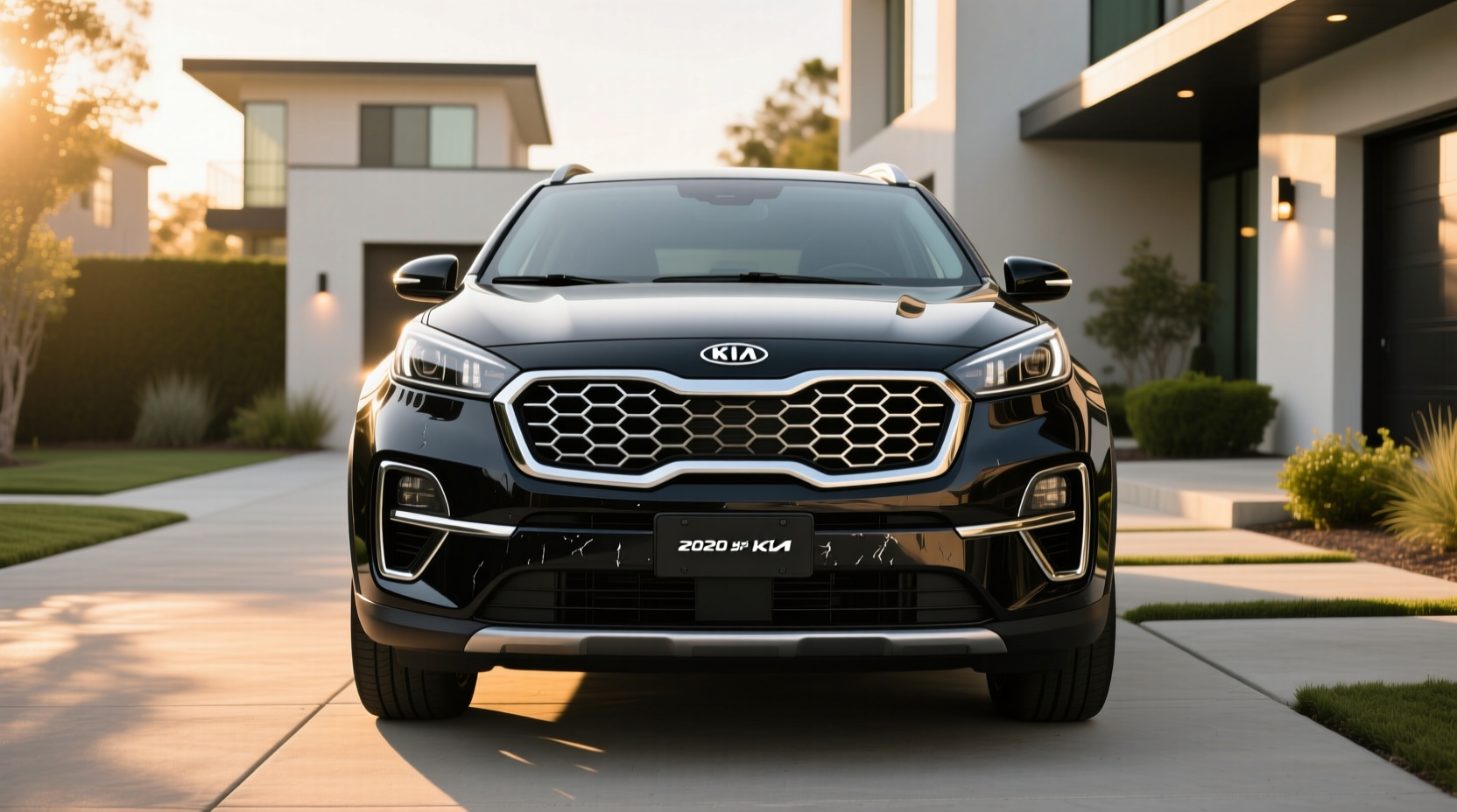 2020 kia sportage front bumper guide