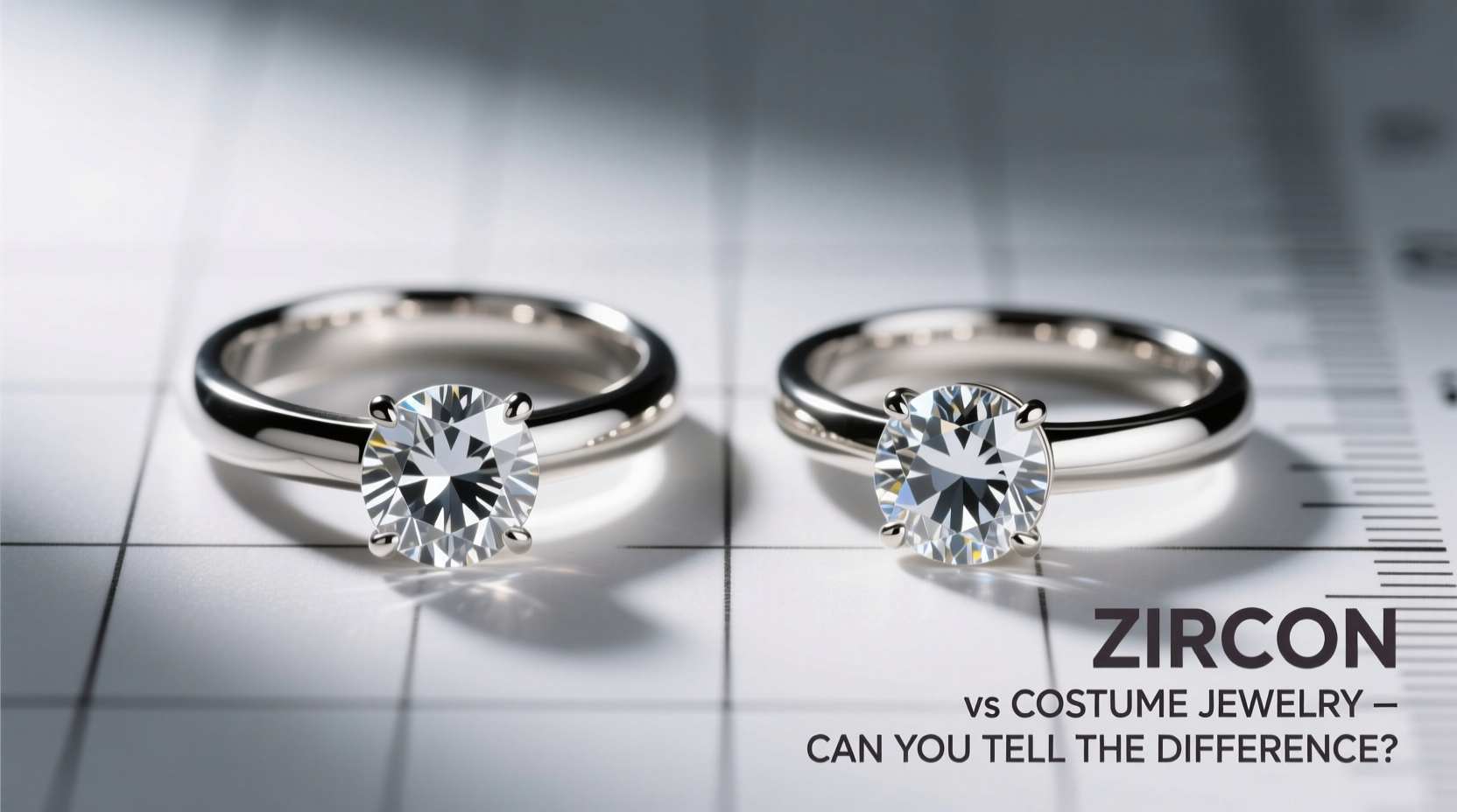 zircon vs costume jewelry rings can people really tell the difference