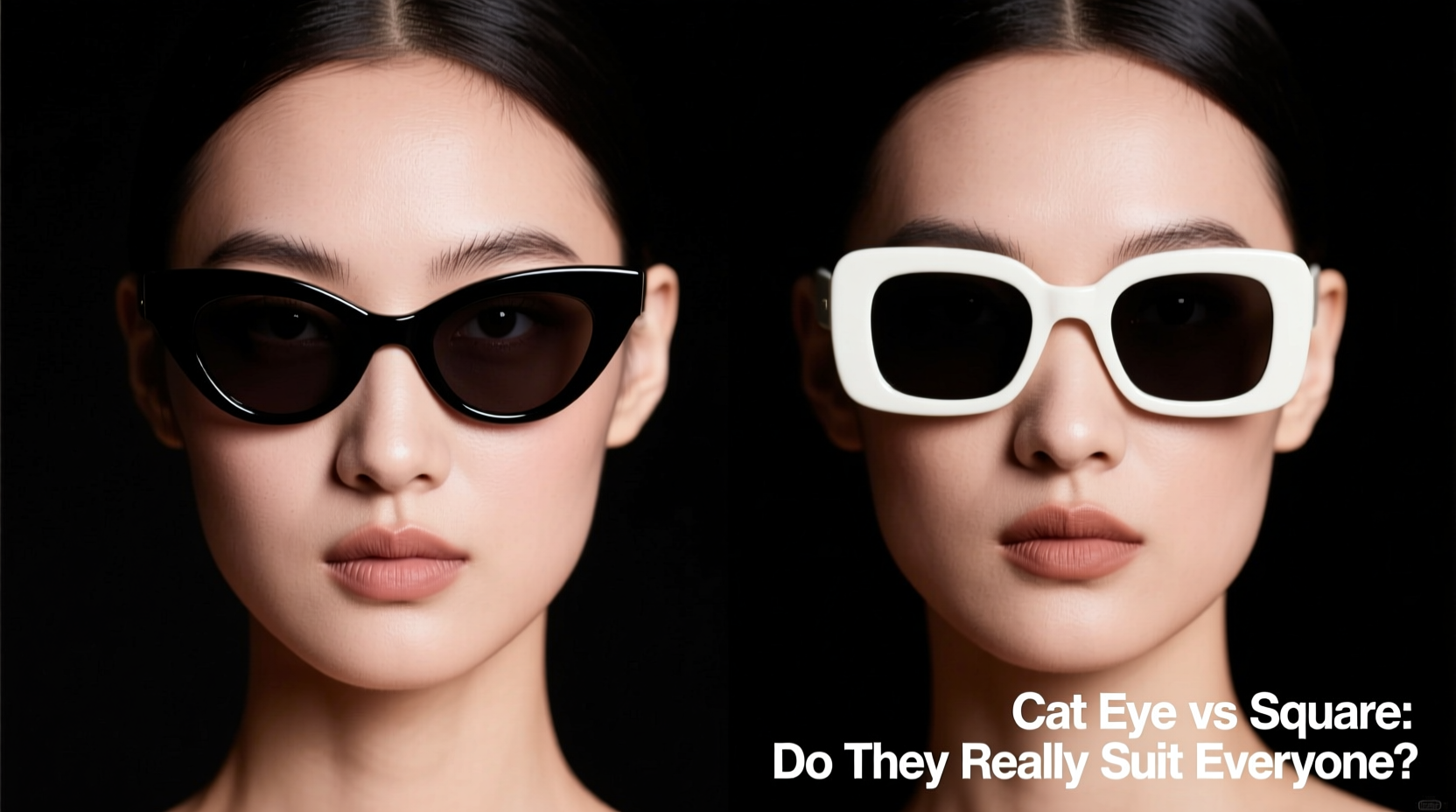 cat eye vs square sunglasses do cat eyes really look good on everyone