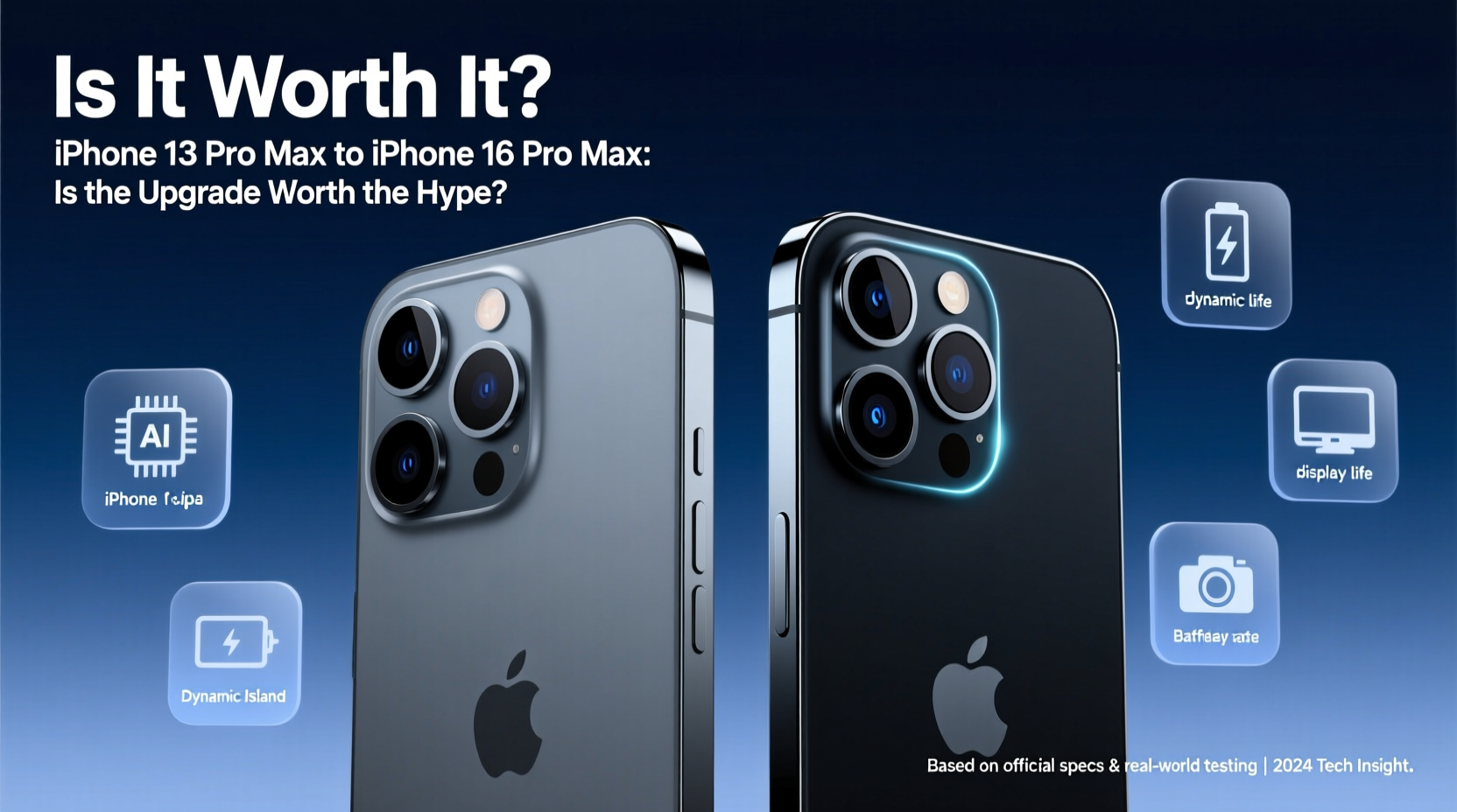 iphone 13 pro max to iphone 16 pro max is the upgrade worth the hype