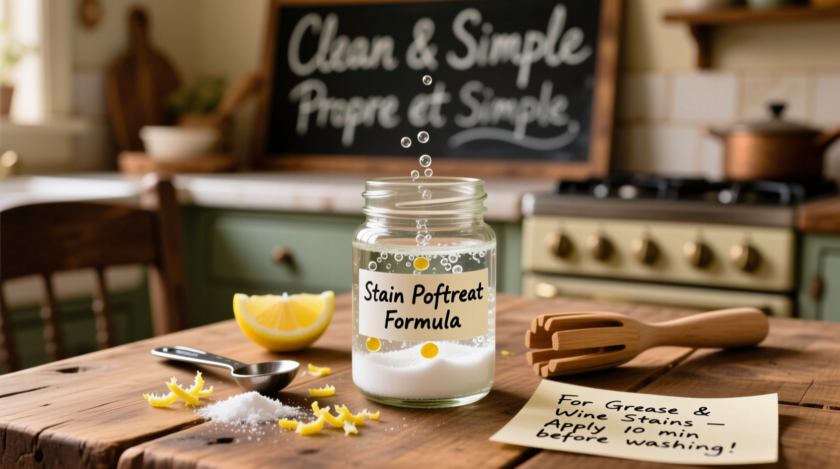 homemade stain pretreater