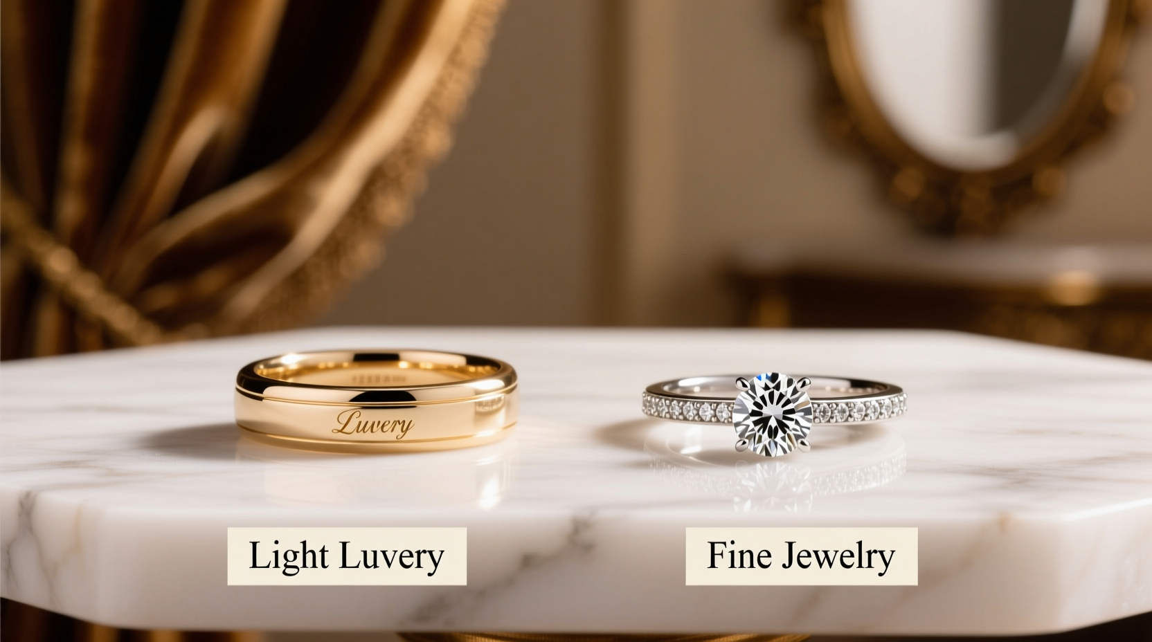 light luxury rings vs fine jewelry is the splurge actually worth it