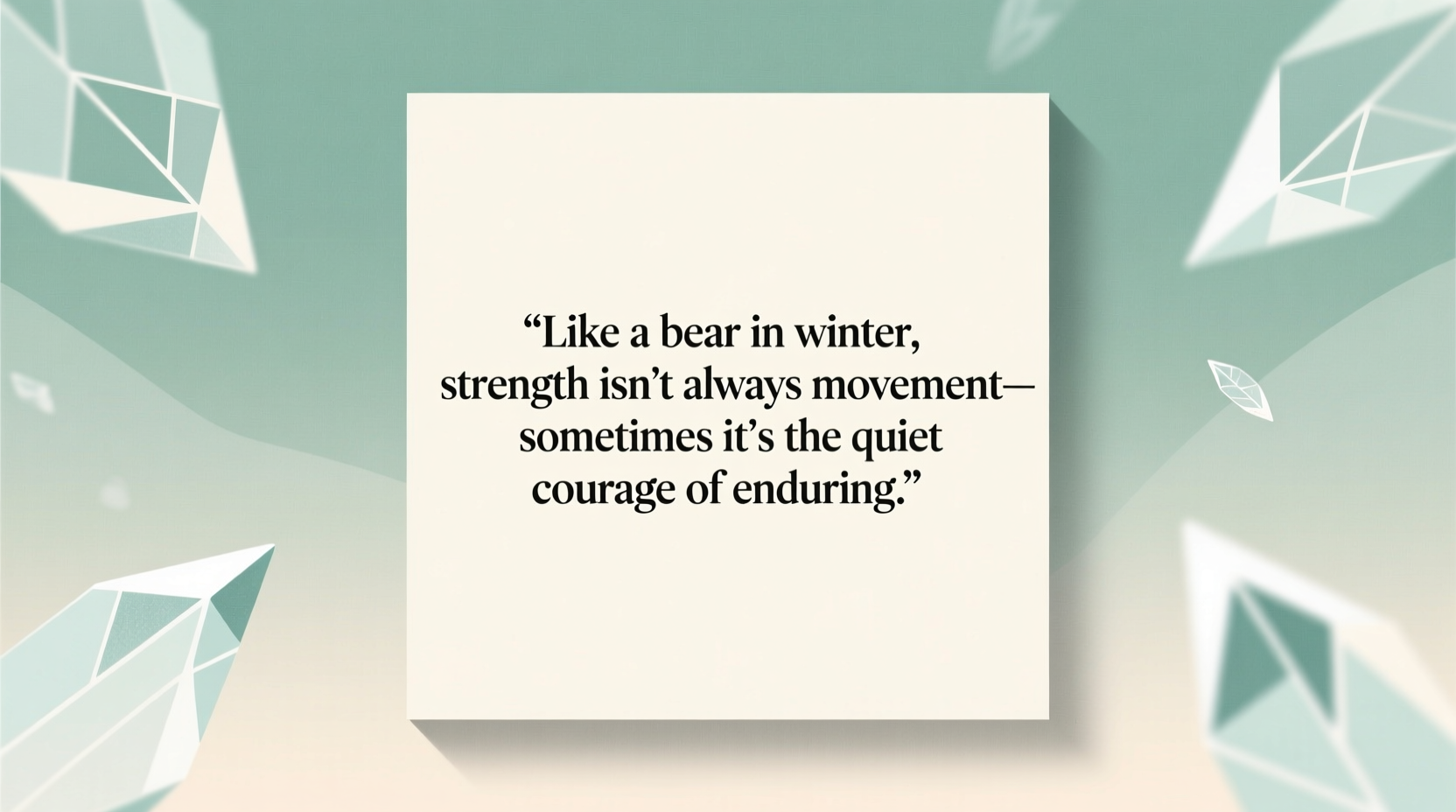 bear quotes