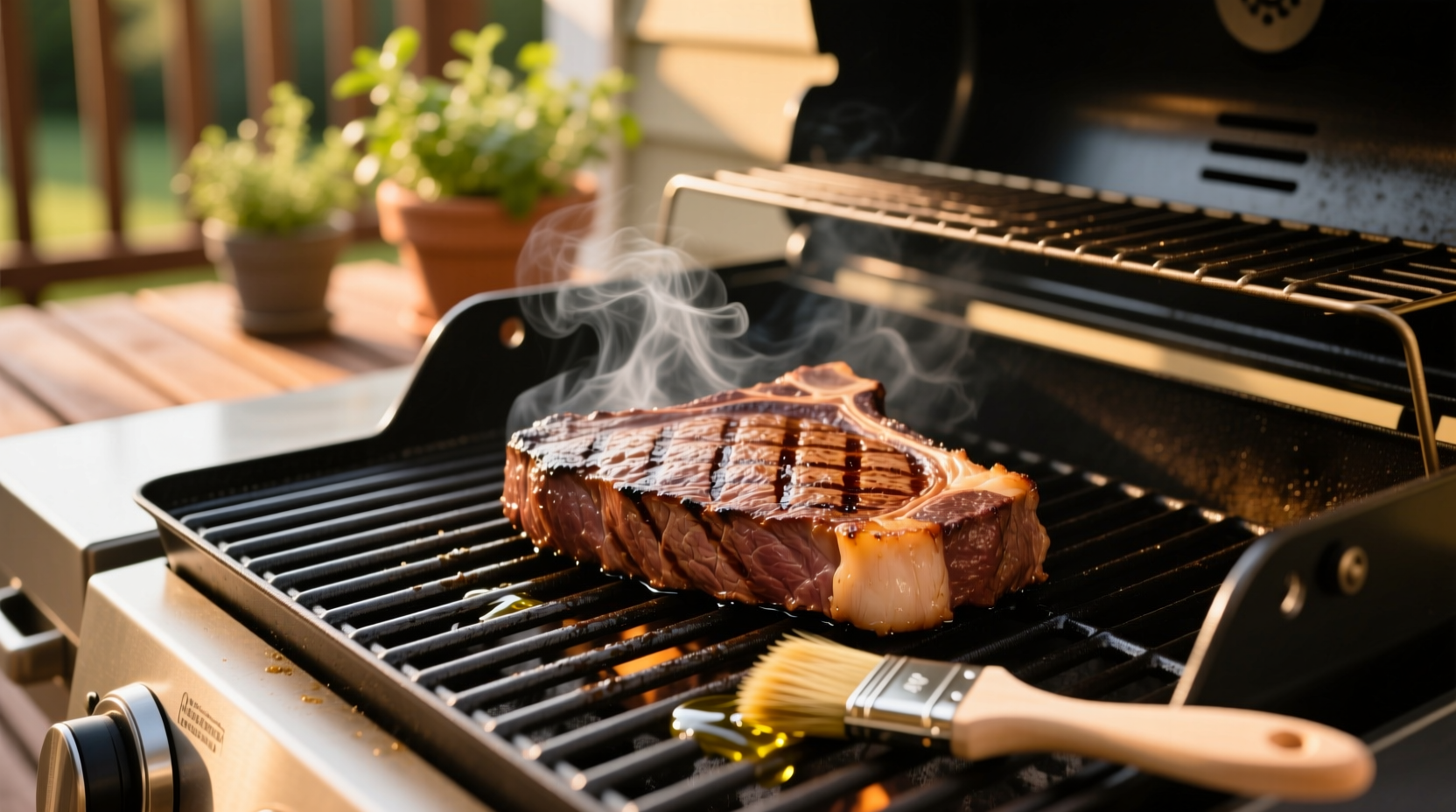 how to prevent food from sticking to the grill