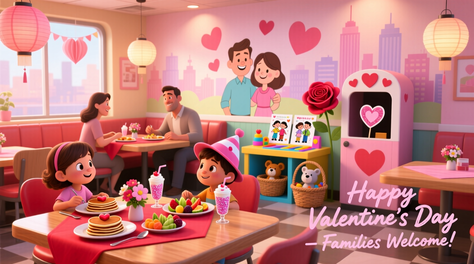 Best Family-Friendly Restaurants for Valentine's Day with Kids