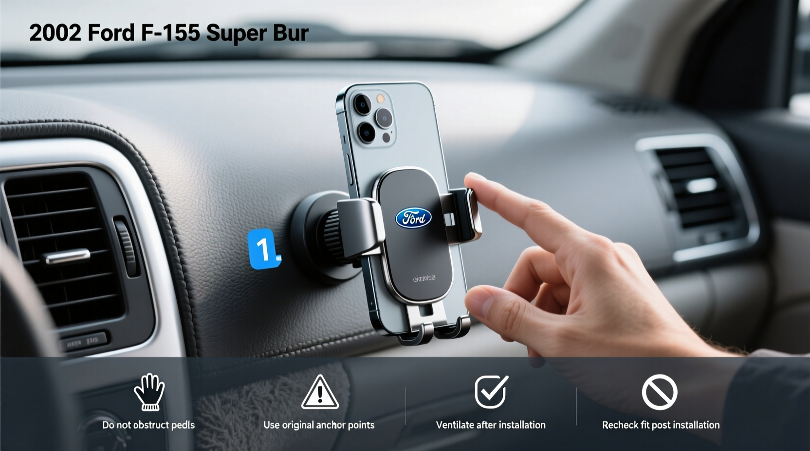 2002 F150 Super Duty Dash Cell Phone Mount Buying Guide