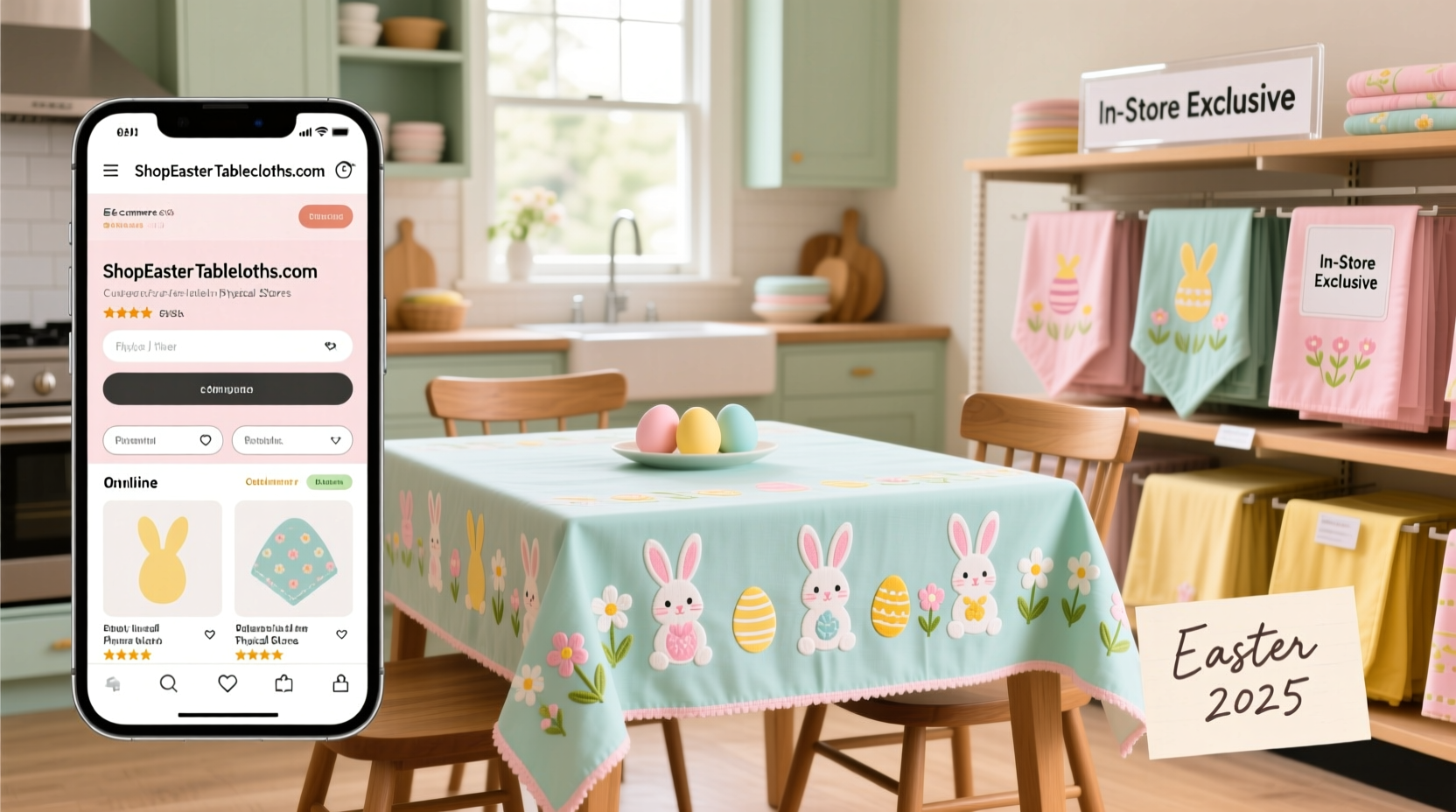 where to buy easter tablecloths