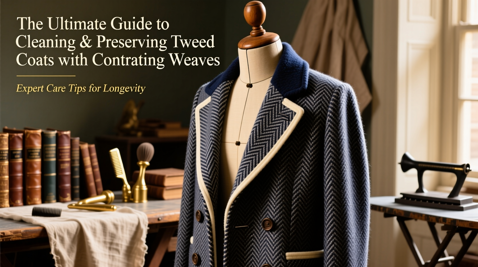 the ultimate guide to cleaning and preserving tweed coats with contrasting weaves
