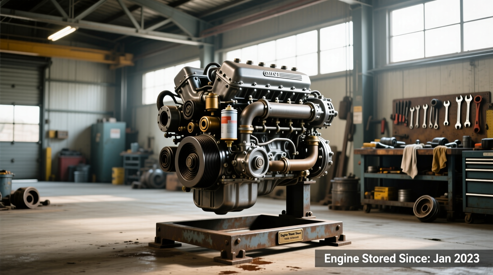 diesel engine stand,How long can an engine sit on an engine stand? buying guide