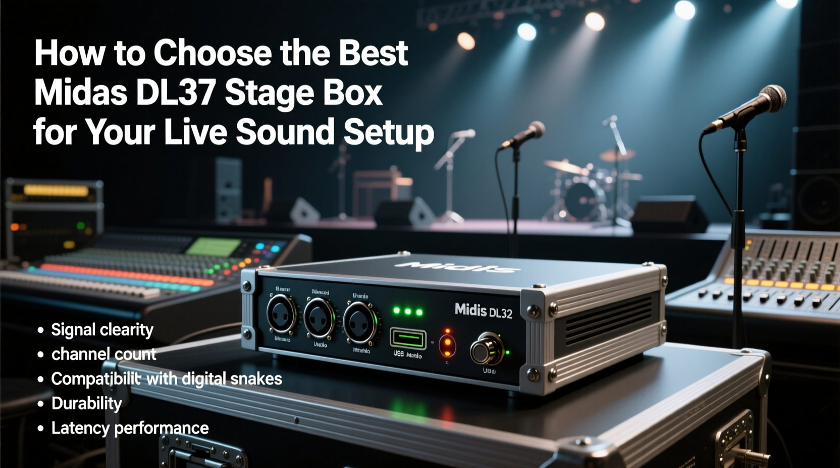 midas dl 32stage box