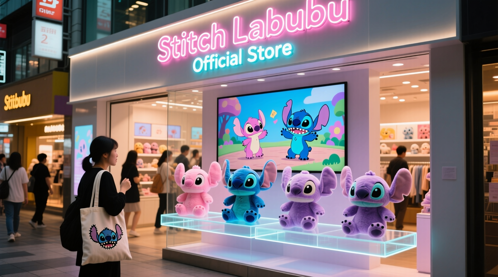 where do they sell stitch labubu