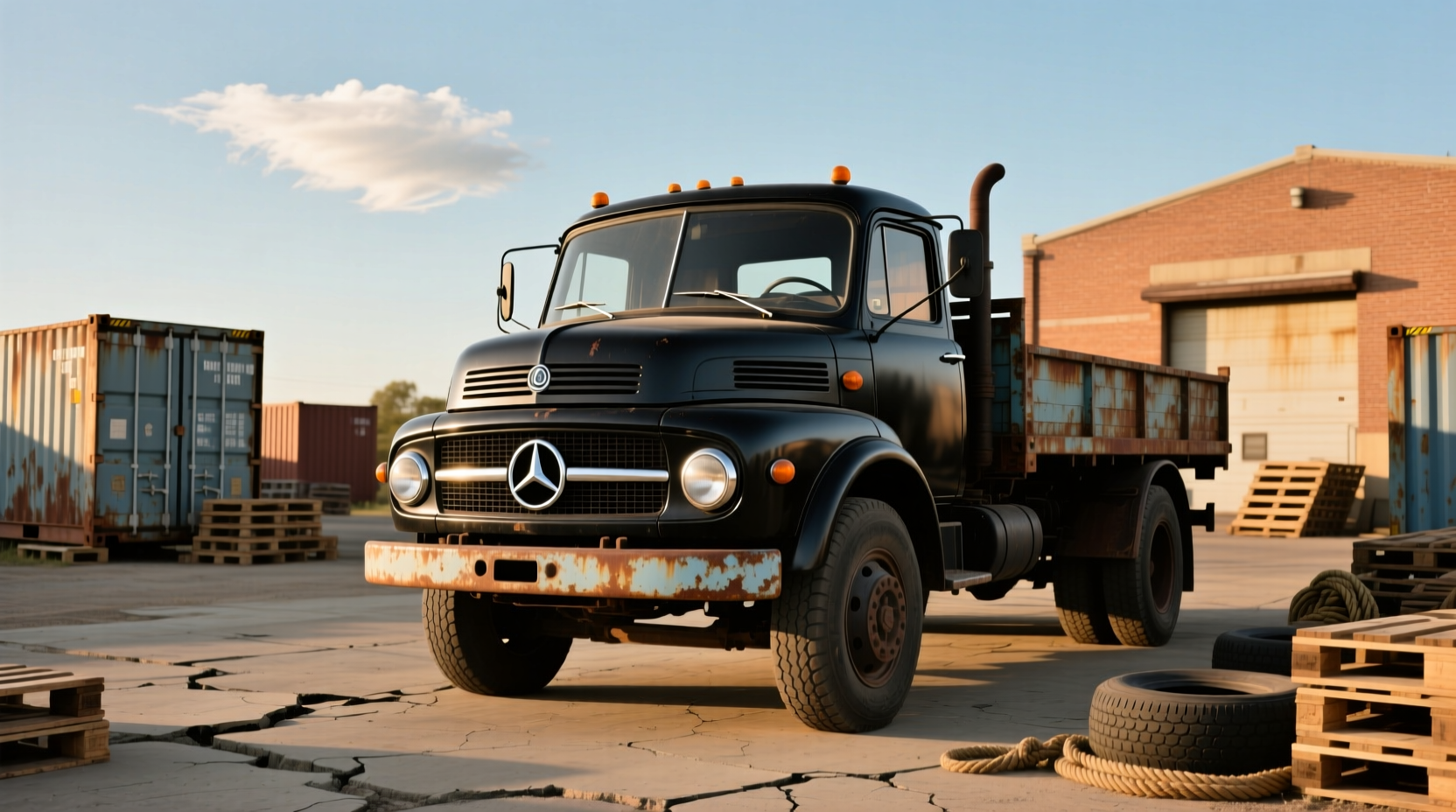 What Mercedes trucks were made in 1970 and how to identify them?
