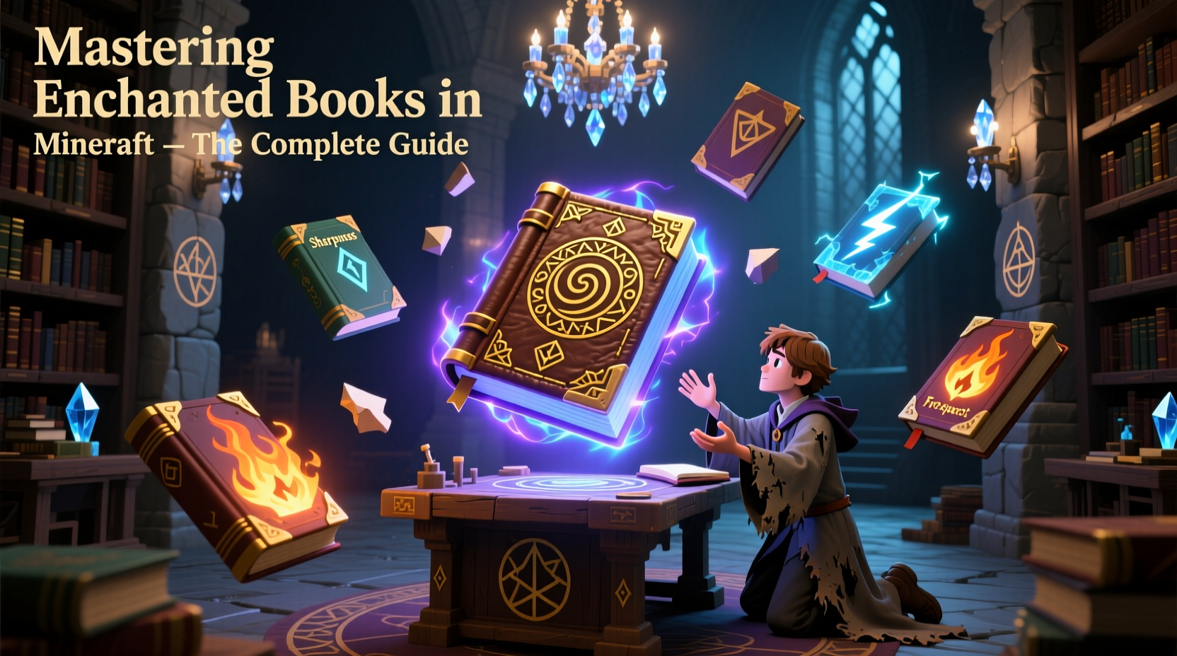 mastering enchanted books in minecraft a complete guide to using and combining enchantments