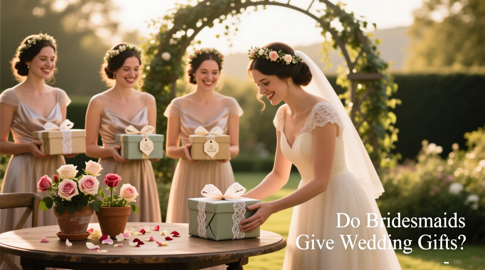 do bridesmaids give wedding gifts