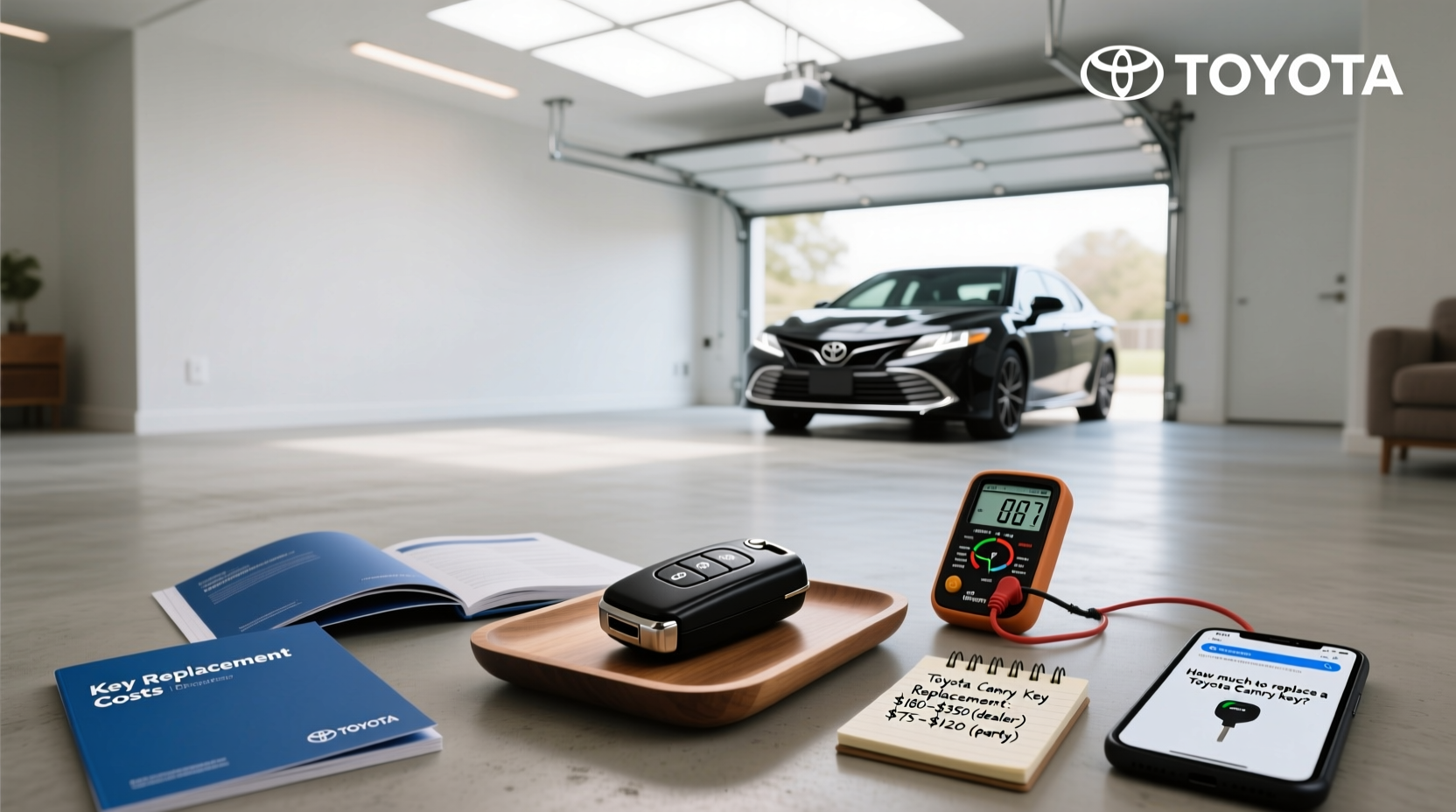 How to Choose Toyota Camry Remote Key, How Much to Replace a Toyota Camry Key?